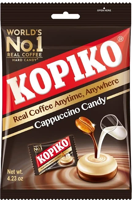 Kopiko Cappuccino candy 4.23 oz bag